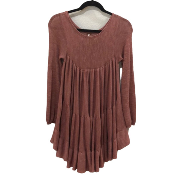 Free People Dresses & Skirts - Free People Pink Mini Dress